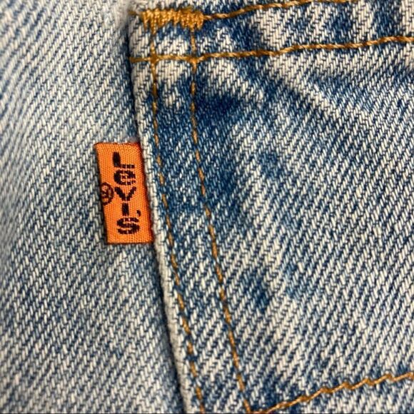 LEVI’S, Vintage, ORANGE Tag,RARE FIND, Size 8/9 P, Waist 29”,Blue,Style # 10912 - Picture 7 of 11